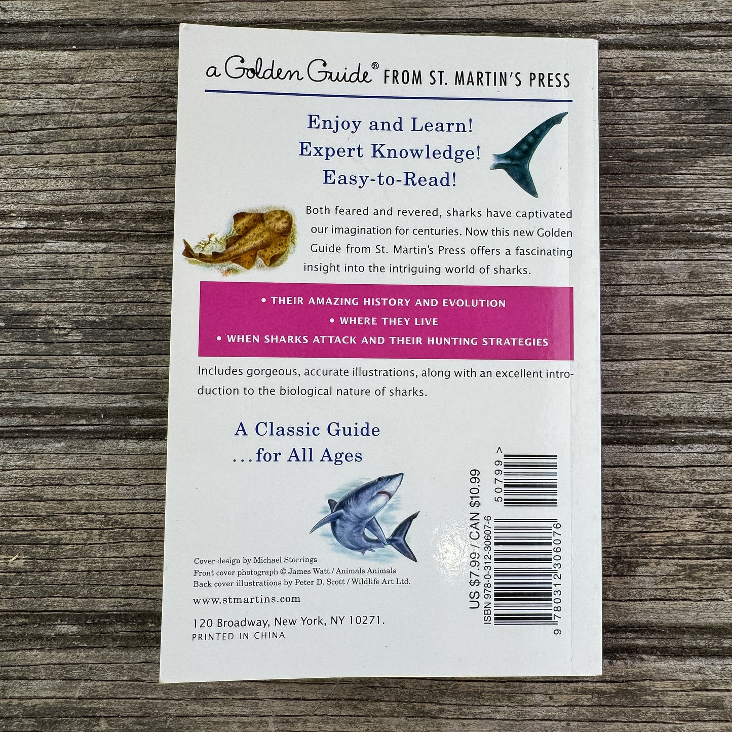 Sharks, A Golden Guide, 2002