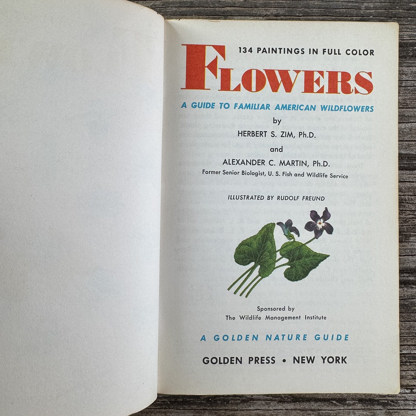 Flowers, A Golden Guide, 1964