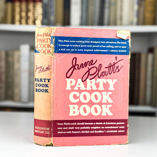 June Platt's Party Cook Book, 1936, Hardcover