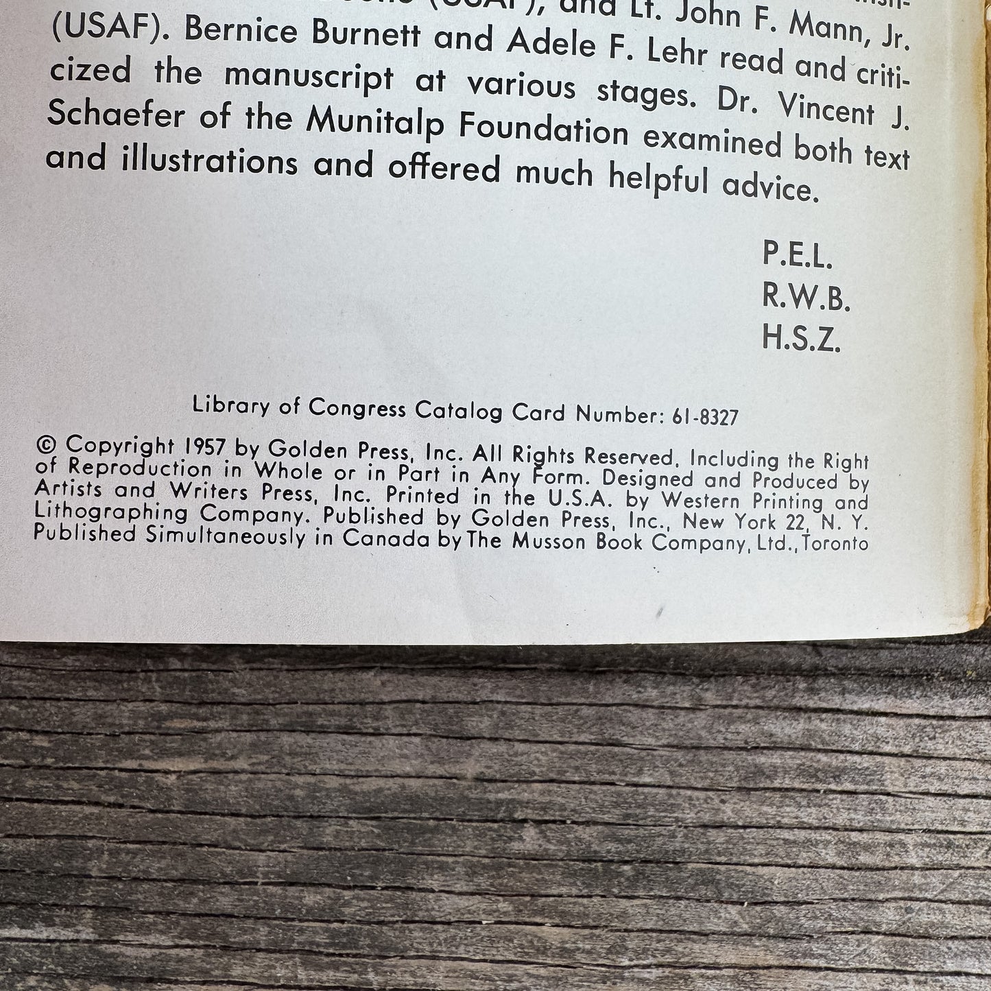 Weather, A Golden Guide, 1957