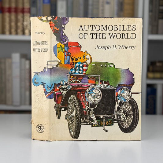 Automobiles of the World, 1968 Illustrated Oversized Hardcover