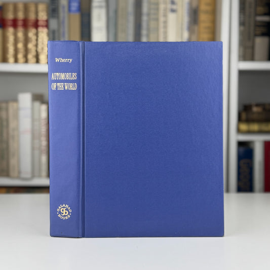 Automobiles of the World, 1968 Illustrated Oversized Hardcover