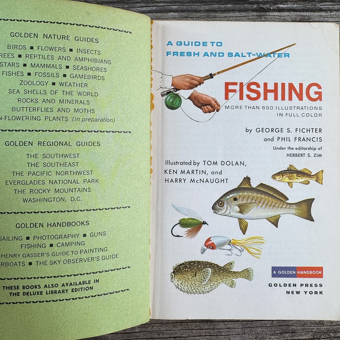 Fishing, A Golden Guide, 1965