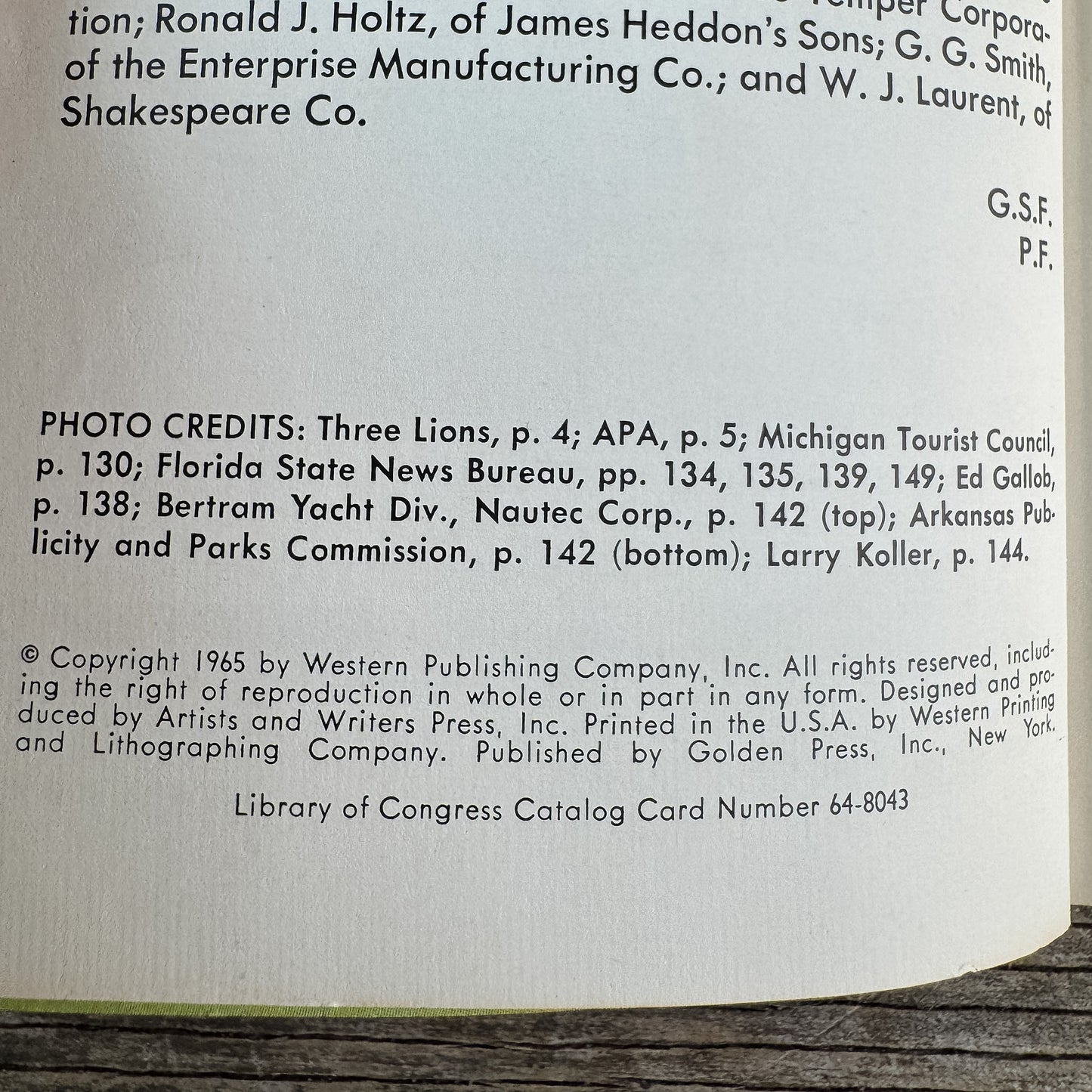 Fishing, A Golden Guide, 1965