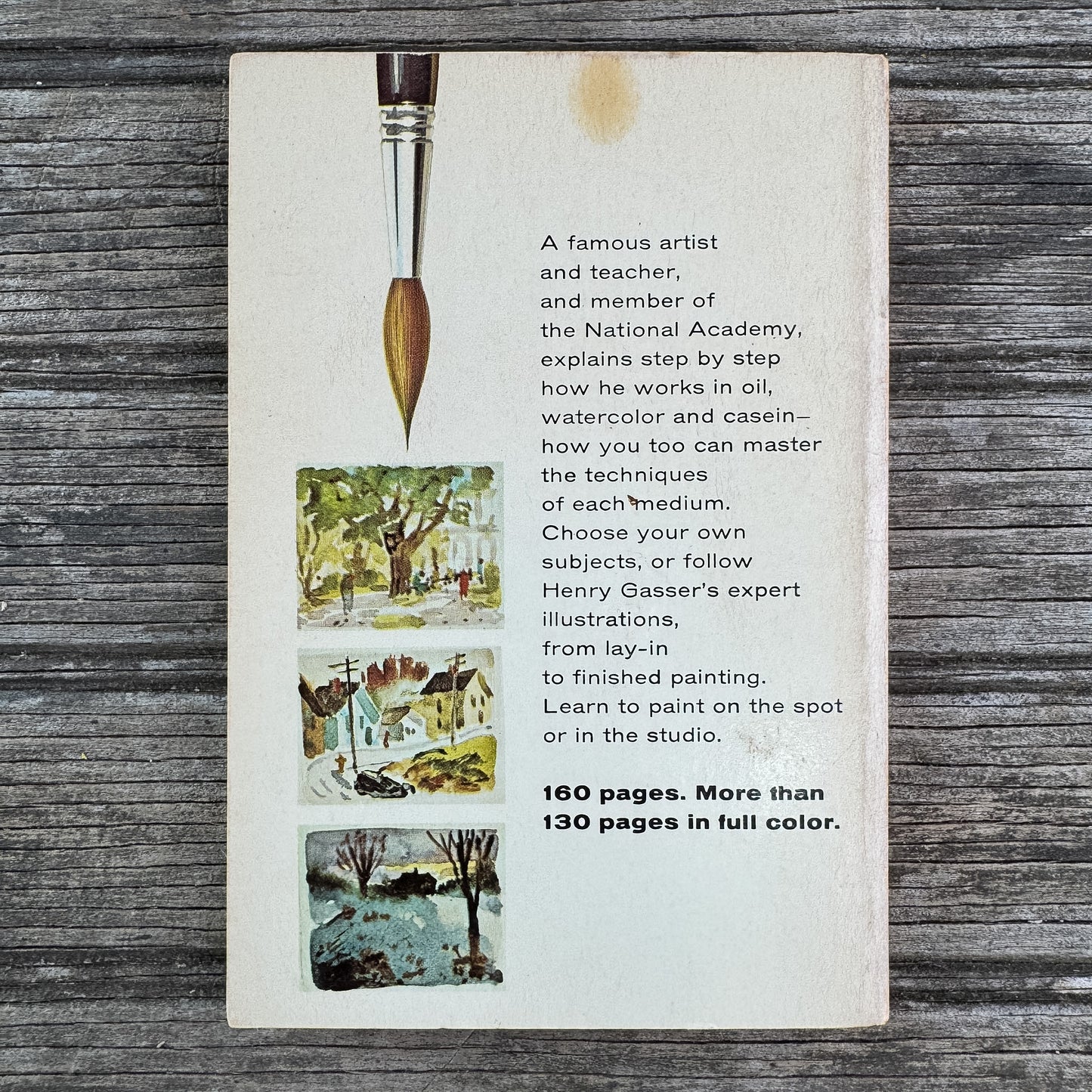 Henry Gasser's Guide to Painting, A Golden Handbook, 1964