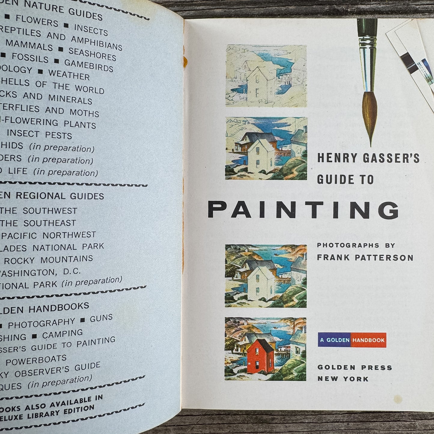 Henry Gasser's Guide to Painting, A Golden Handbook, 1964