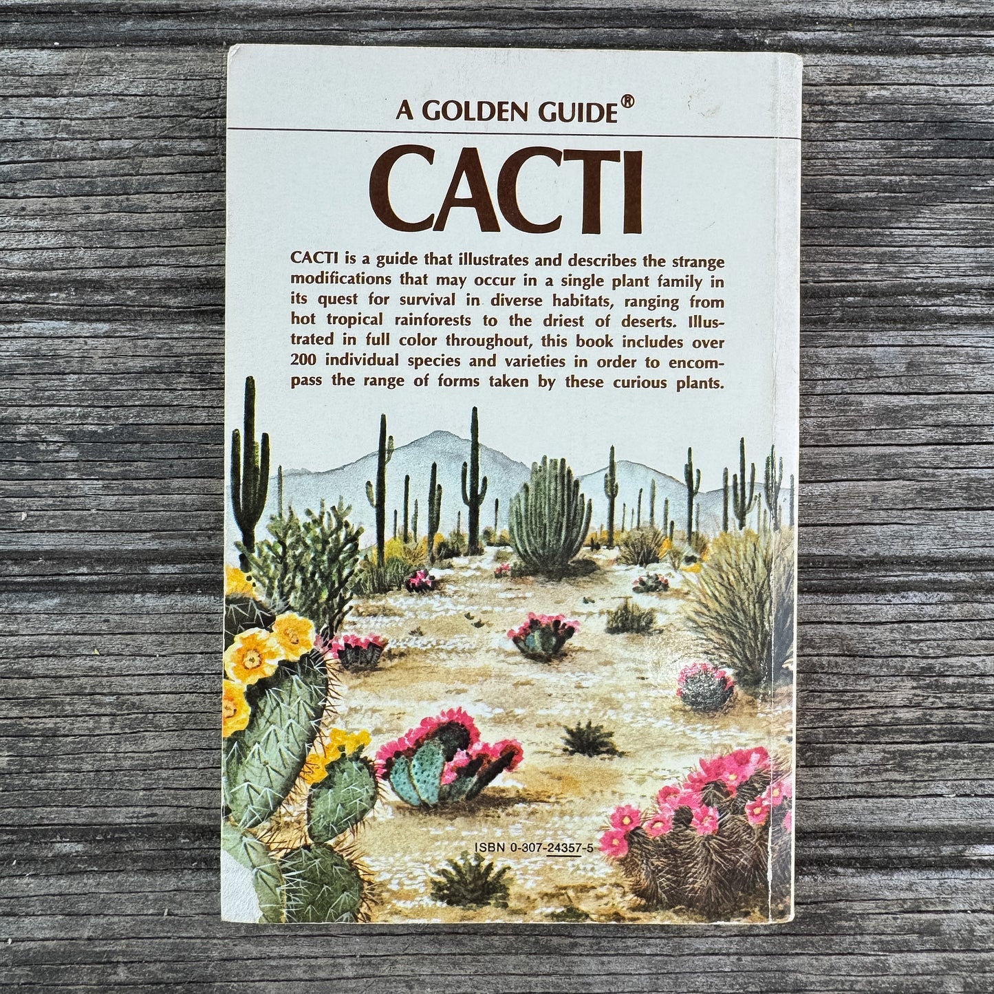 Cacti, A Golden Guide, 1974