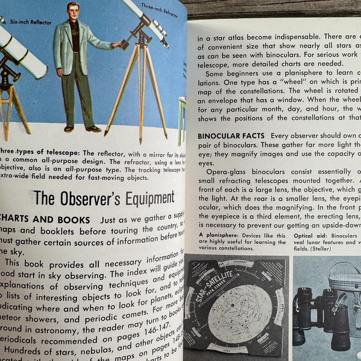 The Sky Observer's Guide, Golden Handbook, 1959