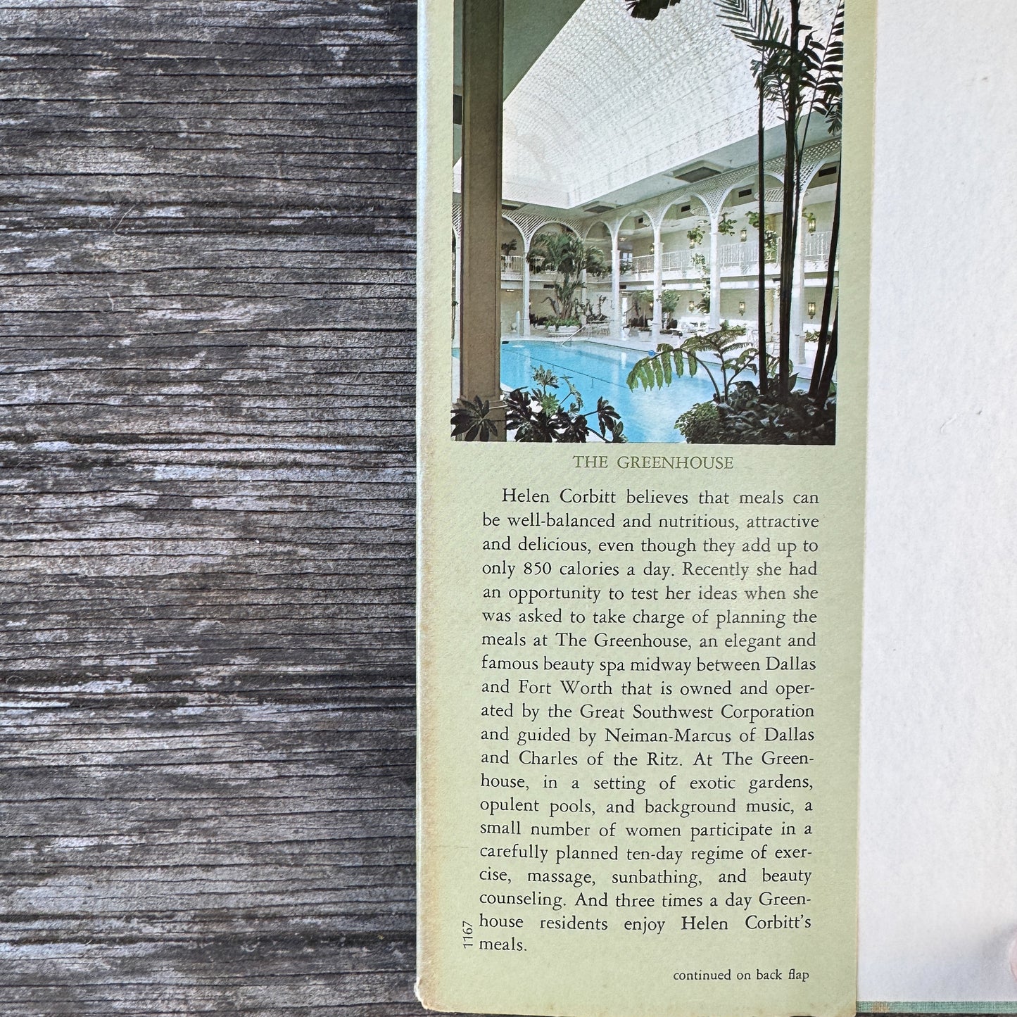 Cooks For Looks, Helen Corbitt, 1967, Neiman Marcus Diet Cookbook