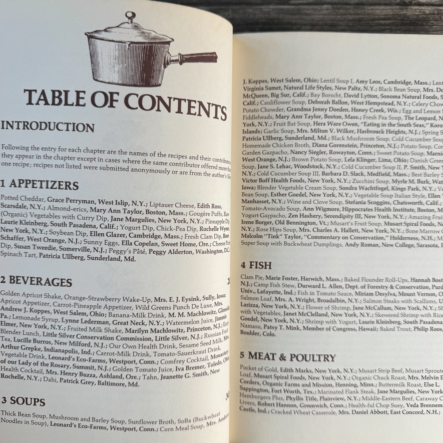 The New York Times Natural Foods Cookbook, 1971, Jean Hewitt