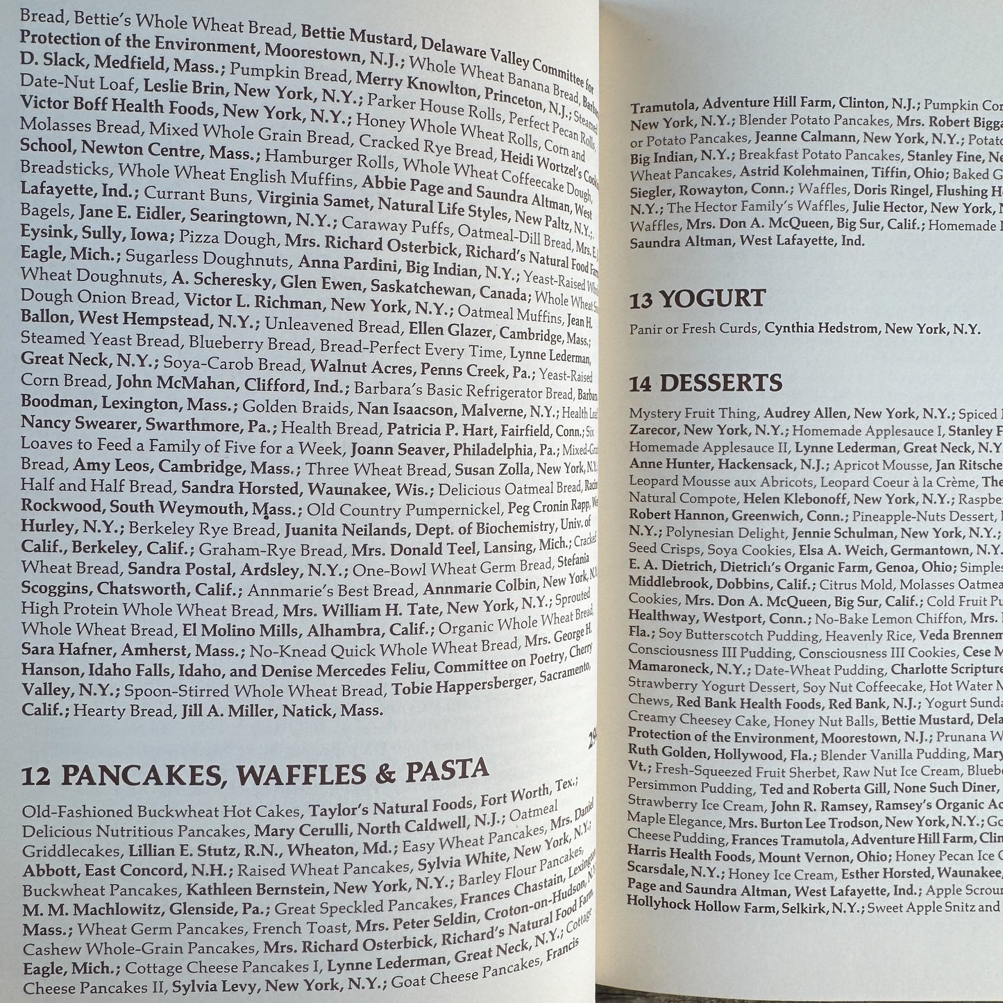 The New York Times Natural Foods Cookbook, 1971, Jean Hewitt