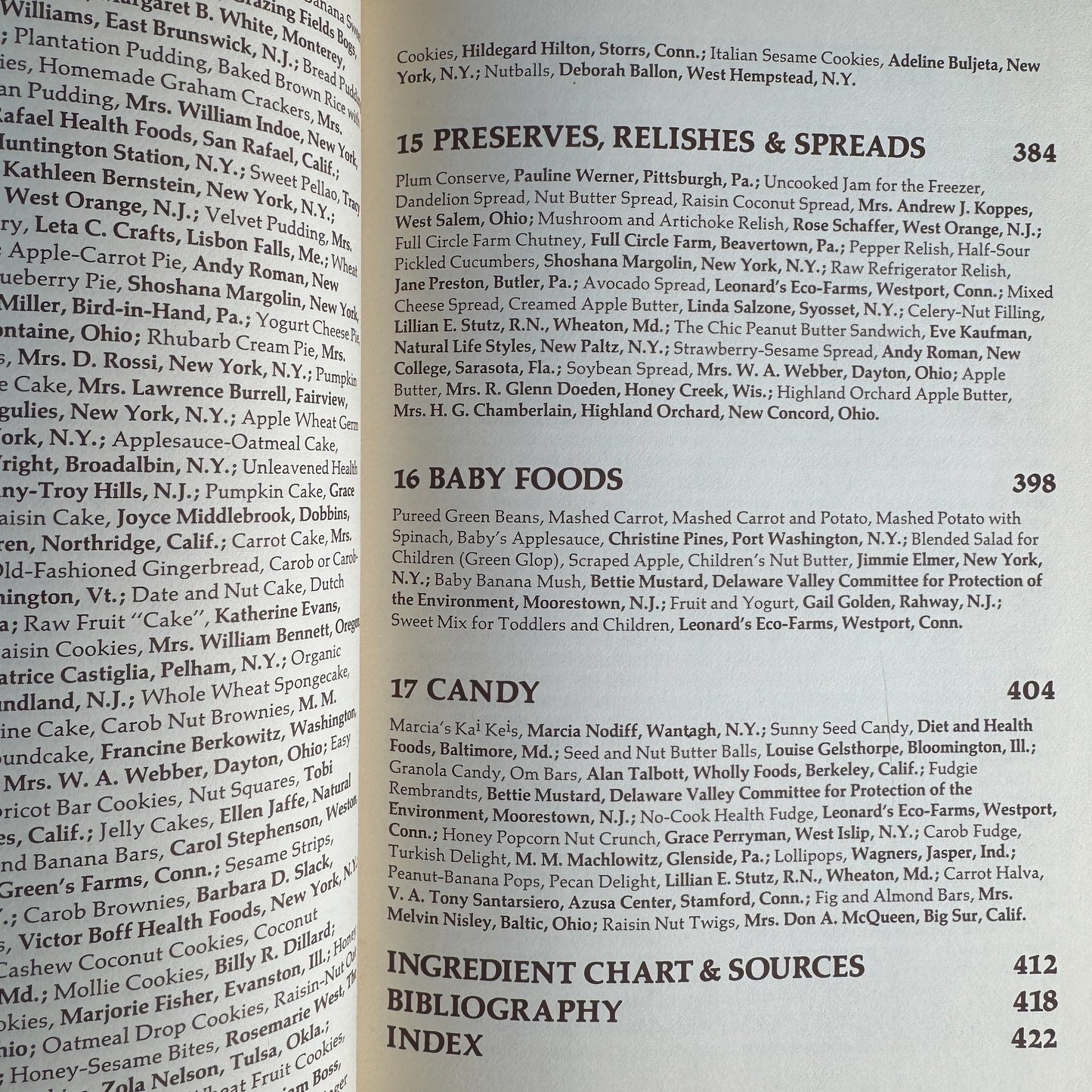 The New York Times Natural Foods Cookbook, 1971, Jean Hewitt