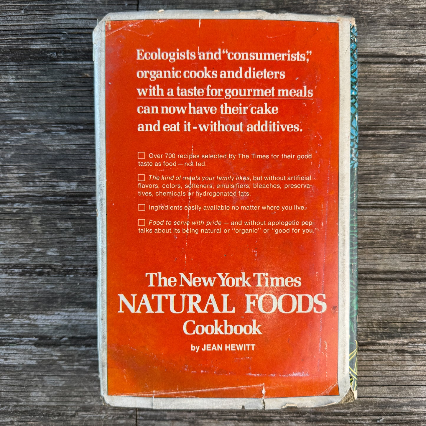 The New York Times Natural Foods Cookbook, 1971, Jean Hewitt
