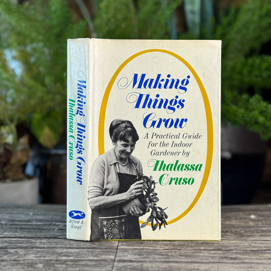 Making Things Grow, 1969 Illustrated Indoor Gardening Guide