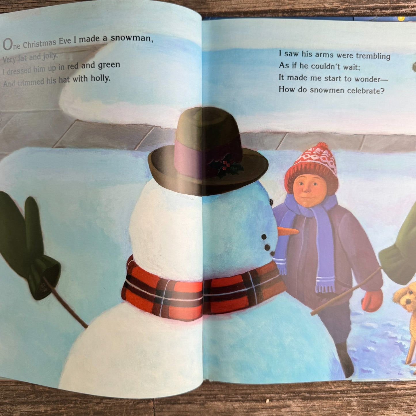 Snowmen at Christmas, Caralyn Buehner, 2005, Signed Copy