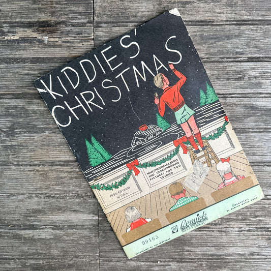 Kiddies' Christmas, 1937 Music and Coloring Book