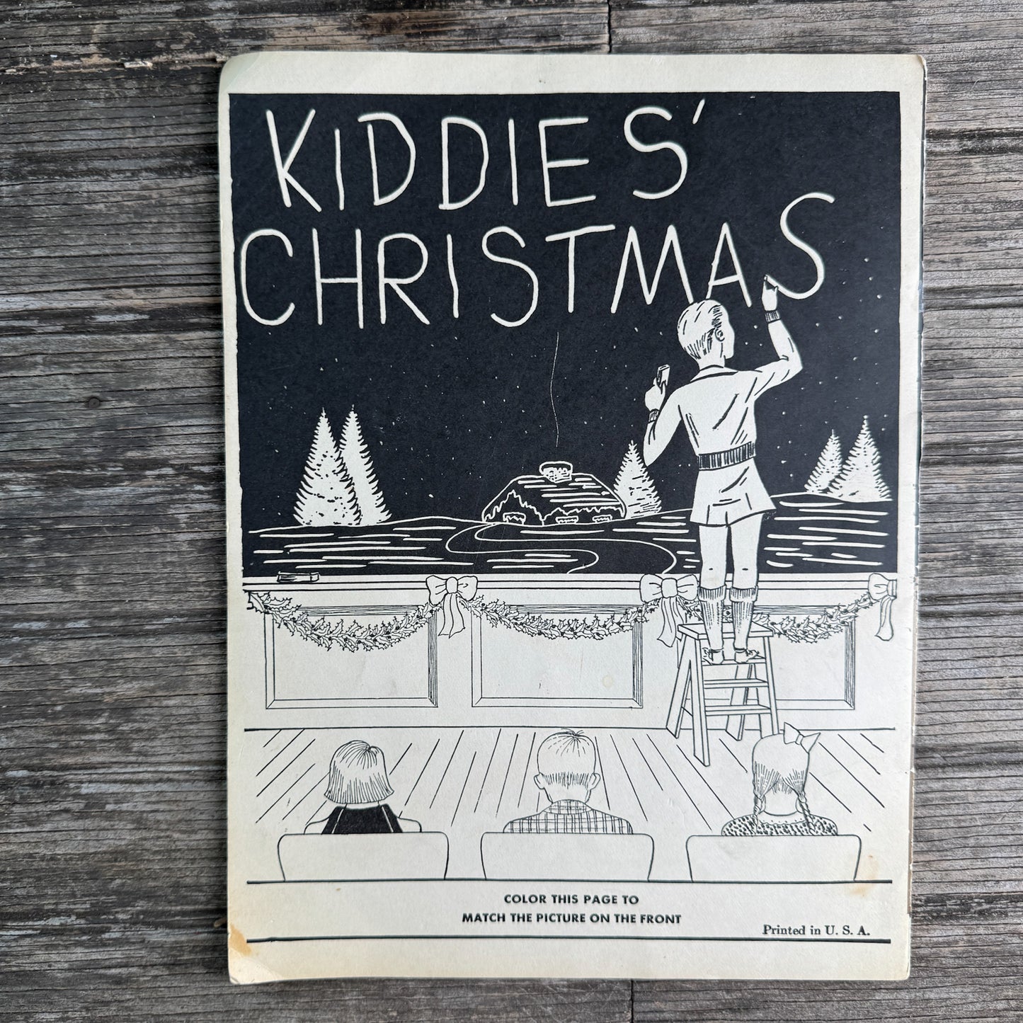Kiddies' Christmas, 1937 Music and Coloring Book
