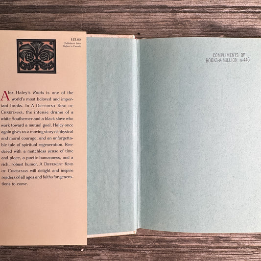 A Different Kind of Christmas, Alex Haley, 1988, First Edition