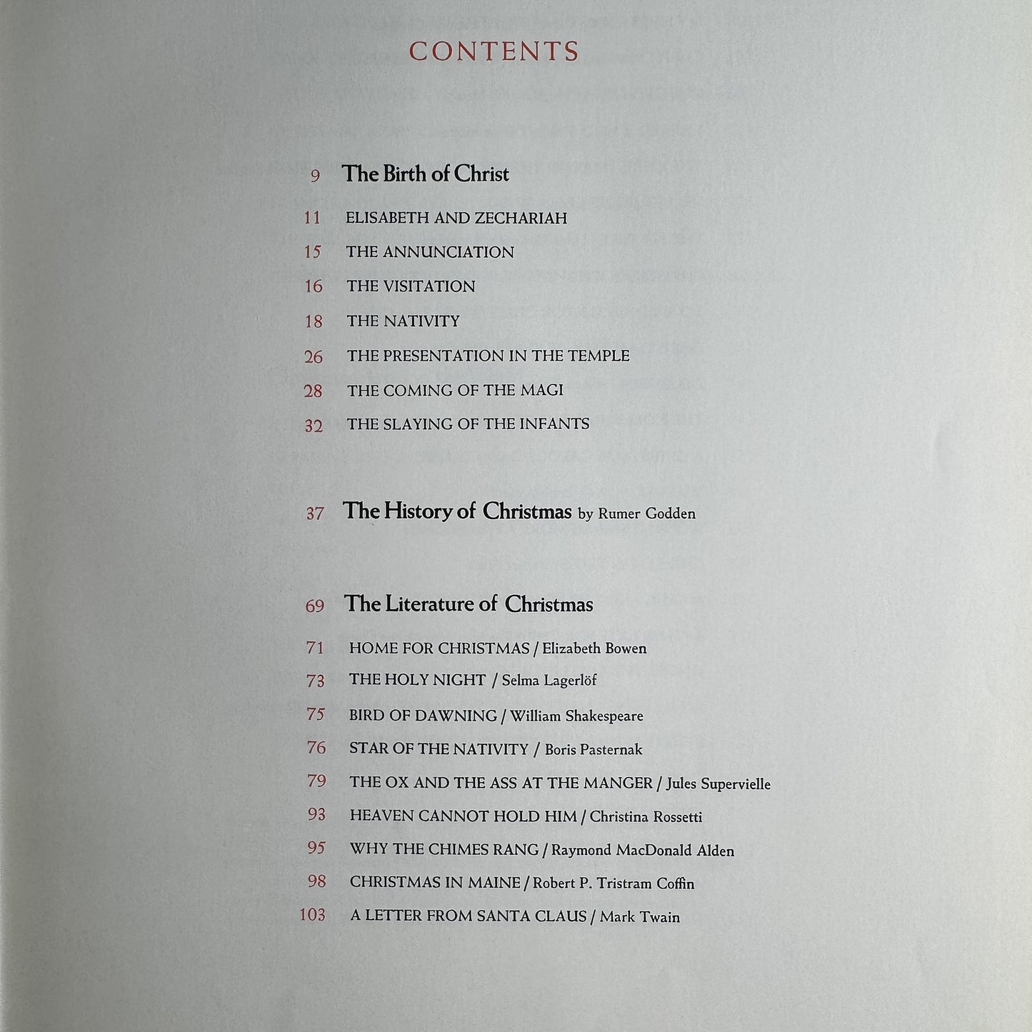 The Book of Christmas, Reader's Digest Association, 1973, First Edition