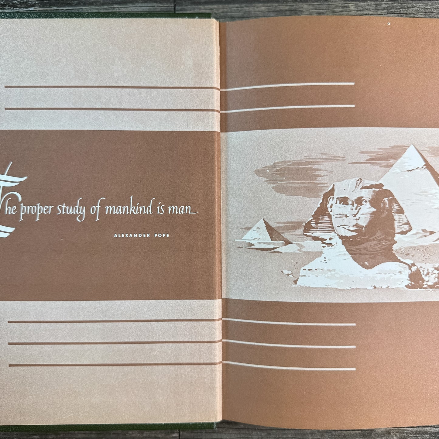 An Illustrated Outline History of Mankind, Two-Volume Set, Edited by Fay-Cooper Cole and Harris Gaylord Warren, 1974 New Revised Edition