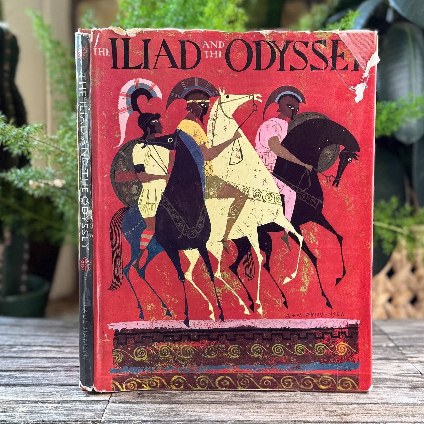 The Iliad and the Odyssey, Retold by Jane Werner Watson, 1970 Illustrated Edition