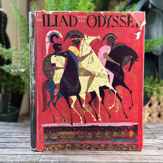 The Iliad and the Odyssey, Retold by Jane Werner Watson, 1970 Illustrated Edition