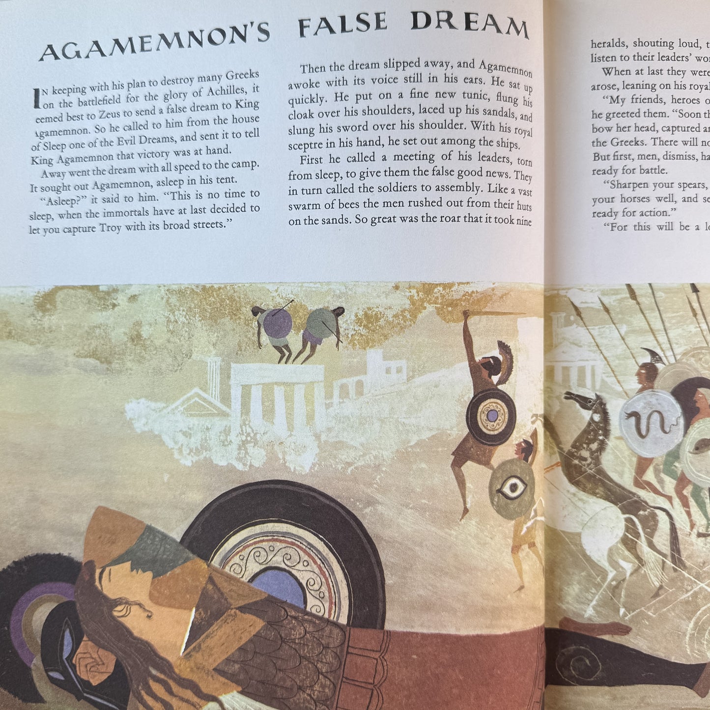 The Iliad and the Odyssey, Retold by Jane Werner Watson, 1970 Illustrated Edition