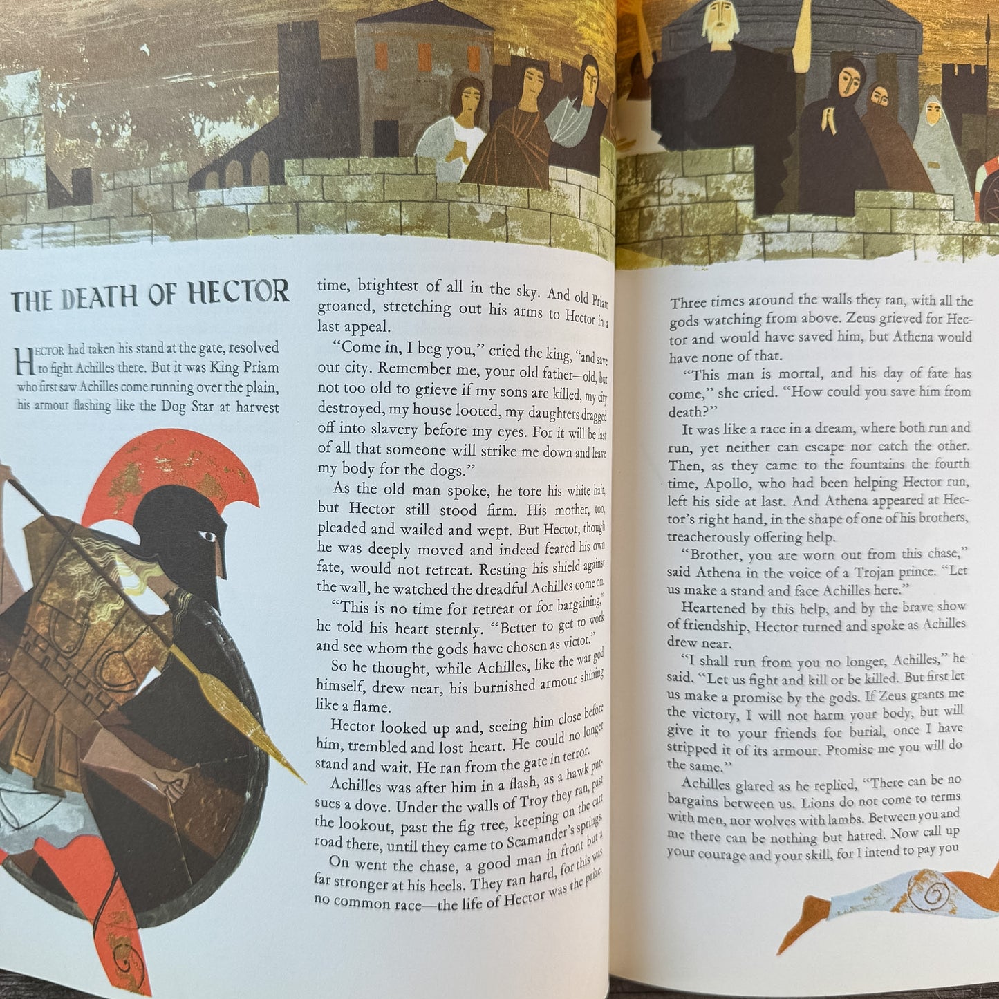 The Iliad and the Odyssey, Retold by Jane Werner Watson, 1970 Illustrated Edition