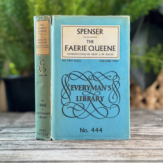 The Faerie Queene, Volume 2, Edmund Spenser, 1955 Everyman's Library Two-Volume Edition