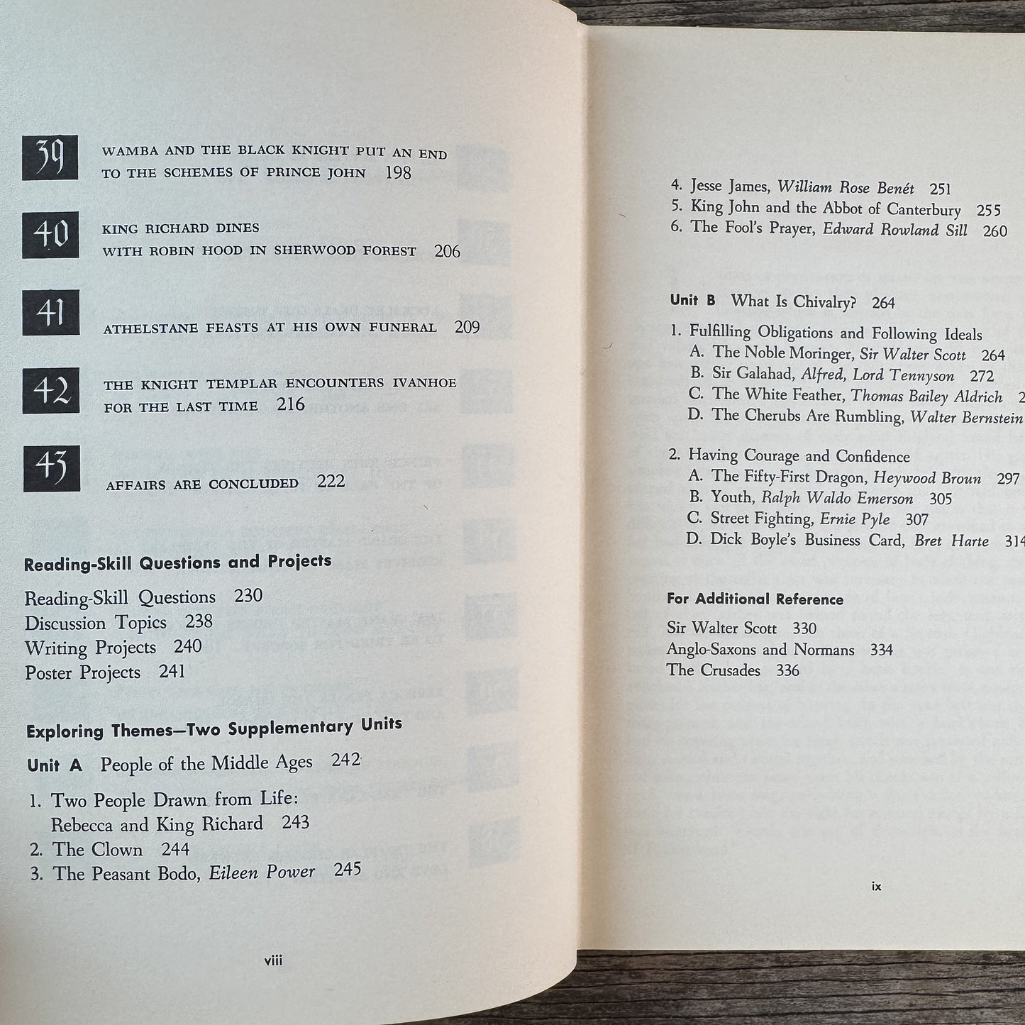 Ivanhoe, Sir Walter Scott, 1962 School Edition
