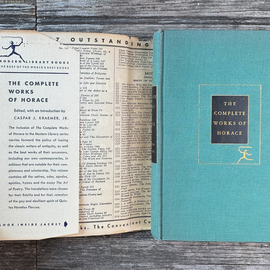 The Complete Works of Horace, 1936 Modern Library Edition