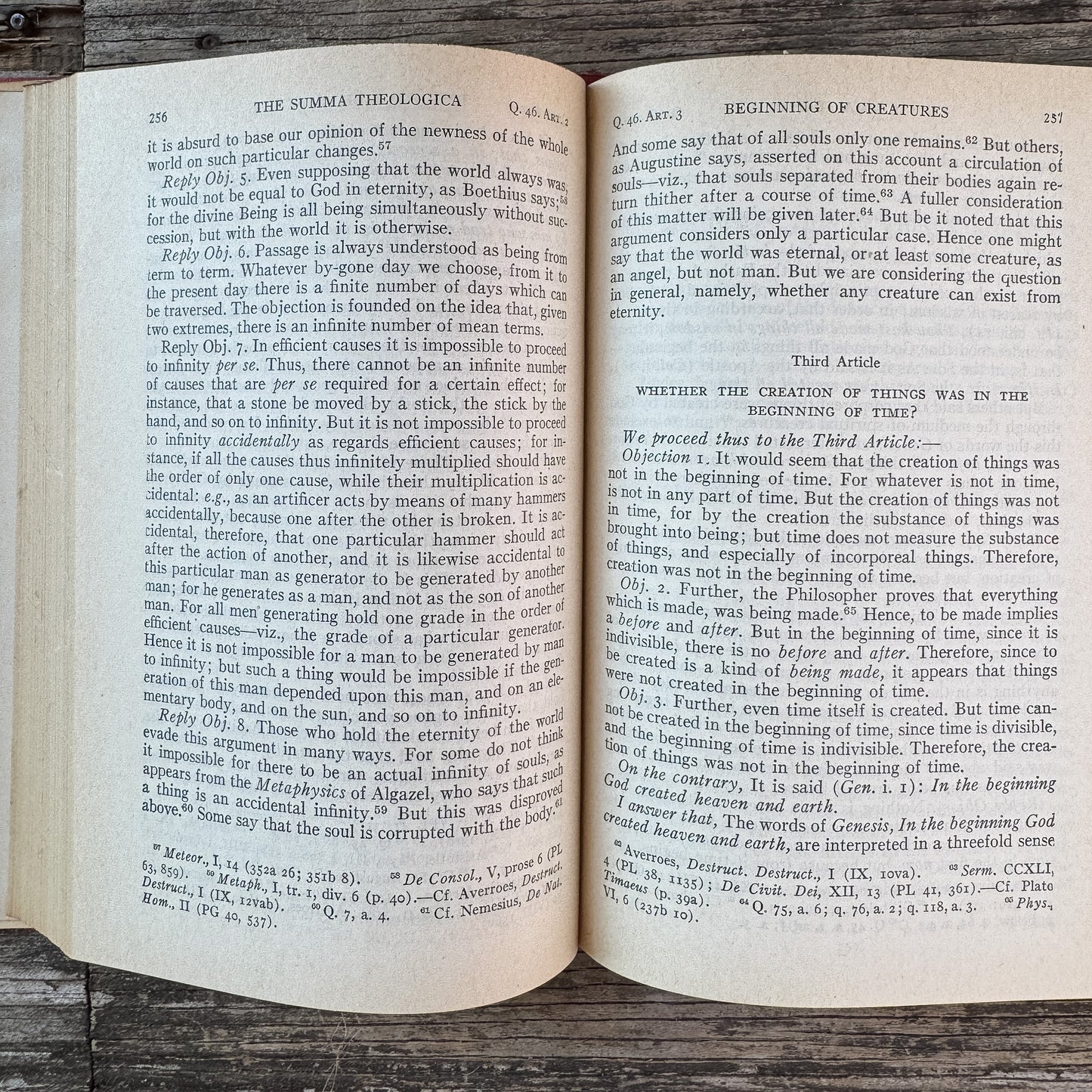 Introduction to St. Thomas Aquinas, Edited by Anton C. Pegis, 1948 Modern Library Edition
