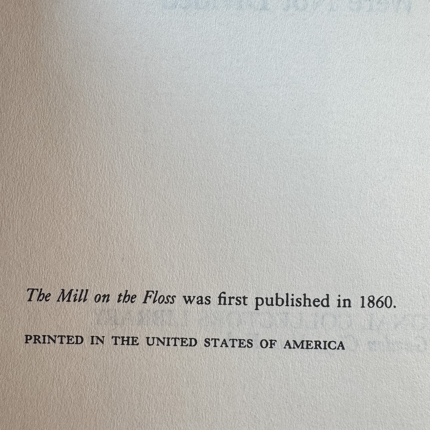 The Mill on the Floss, George Eliot, International Collectors Library Edition