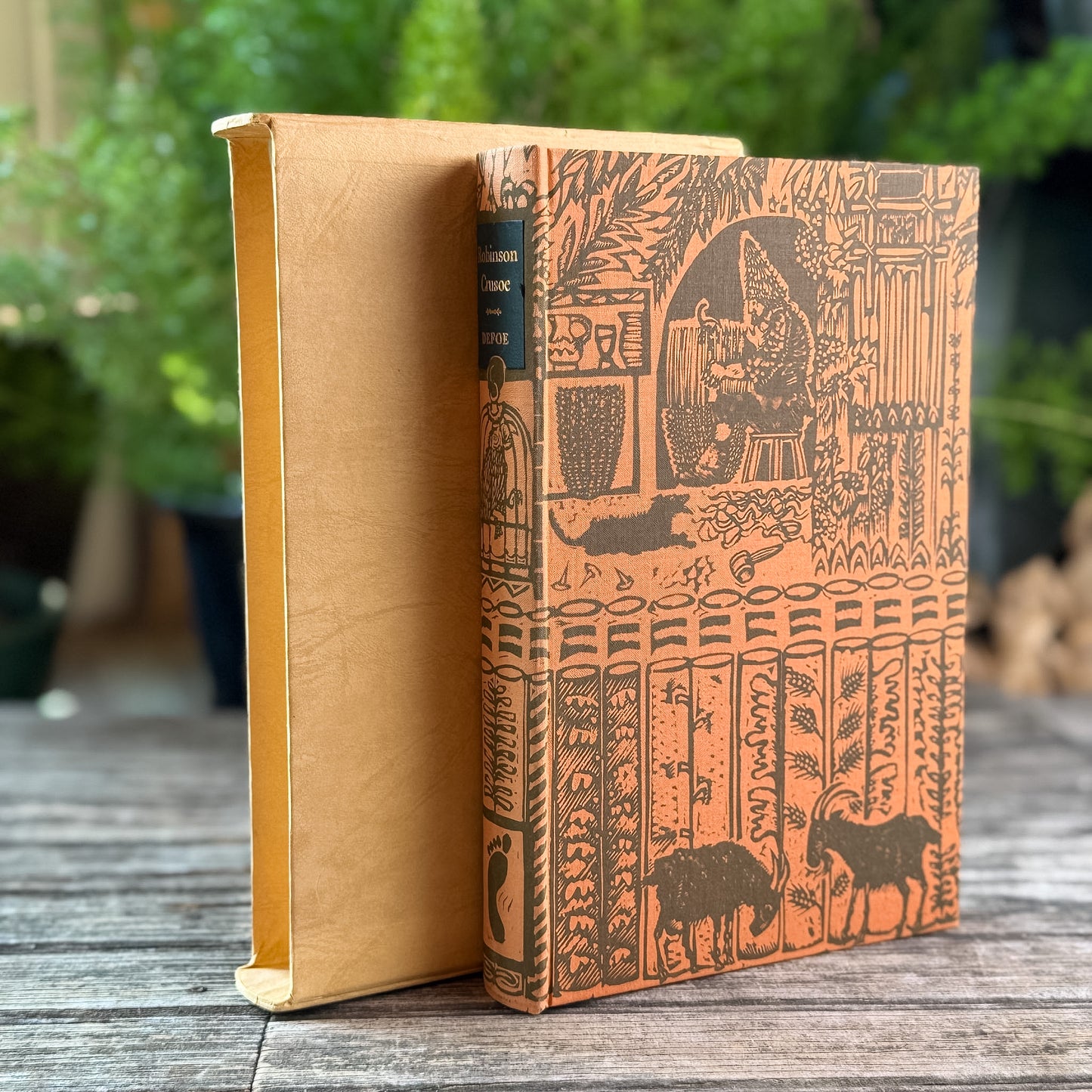 Robinson Crusoe, Daniel Defoe, 1972 Folio Society Edition