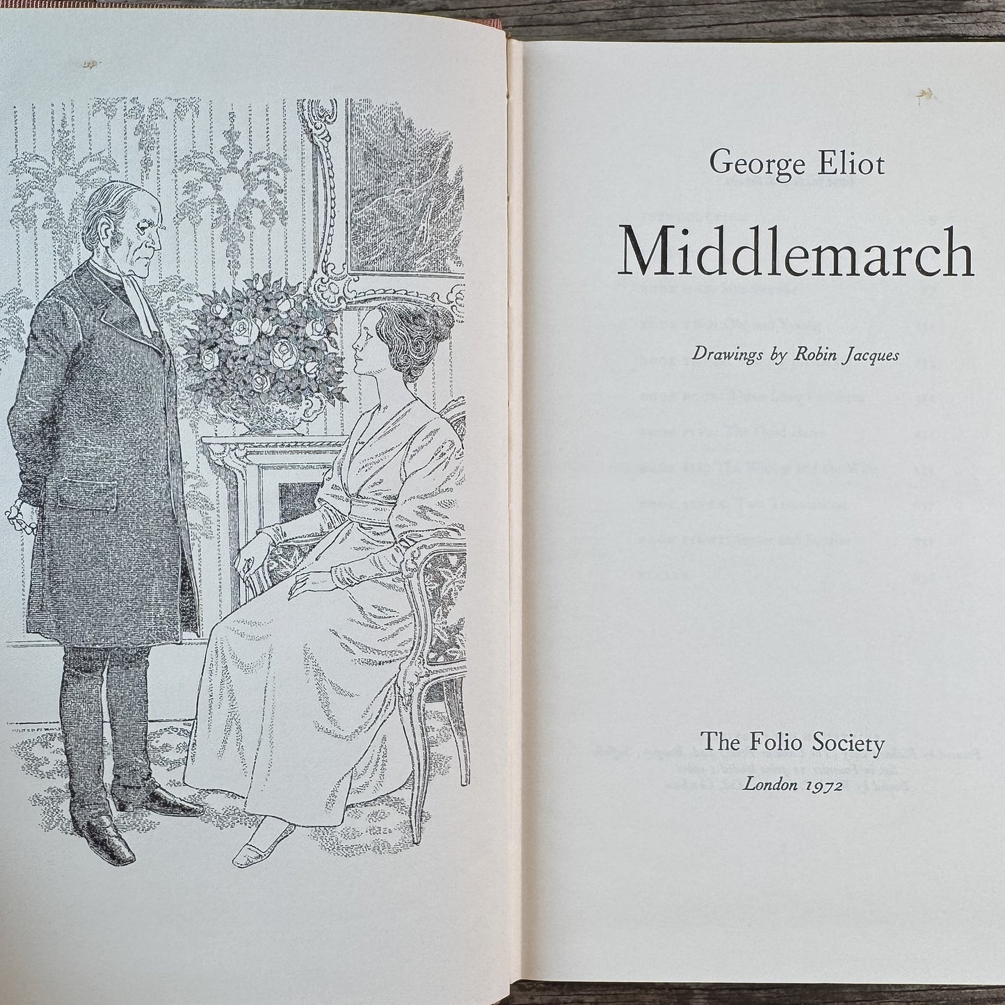 Middlemarch, George Eliot, 1972 Folio Society Edition
