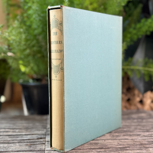 The Brothers Karamazov, Fyodor Dostoevsky, 1949 Heritage Press Edition