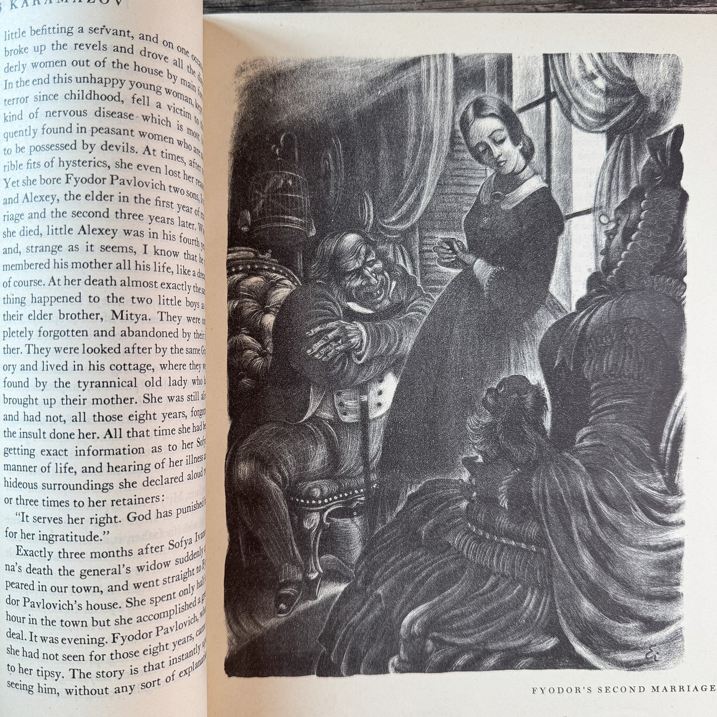 The Brothers Karamazov, Fyodor Dostoevsky, 1949 Heritage Press Edition