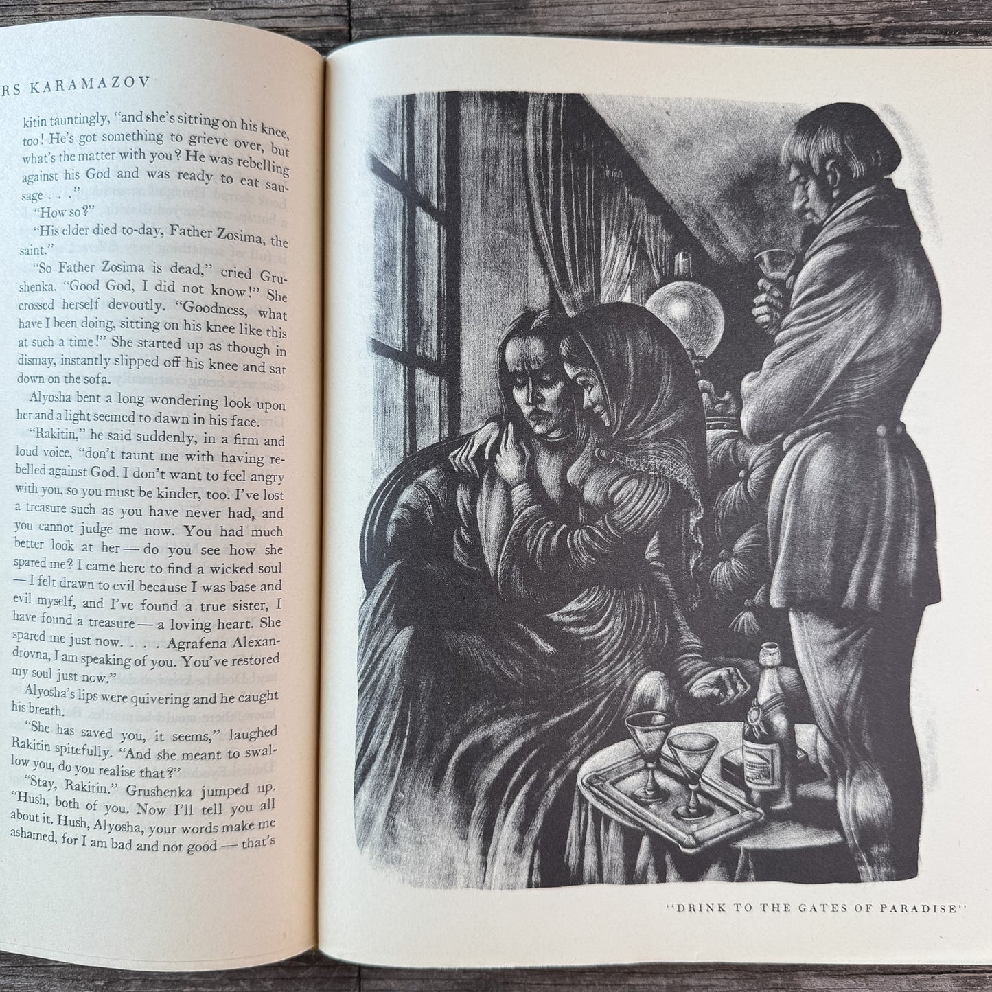 The Brothers Karamazov, Fyodor Dostoevsky, 1949 Heritage Press Edition