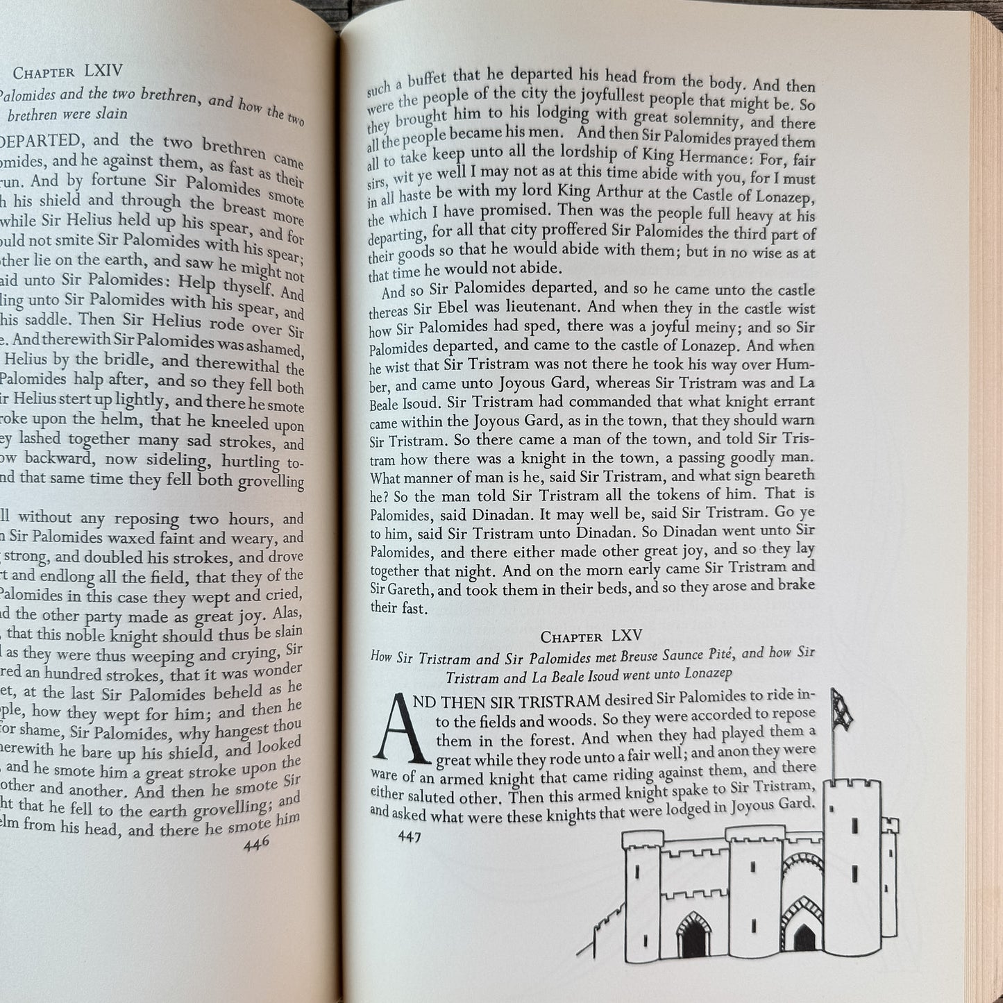 Le Morte Darthur, Sir Thomas Malory, 1955 Heritage Press Edition