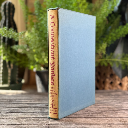 A Connecticut Yankee in King Arthur's Court, Mark Twain, 1948 Heritage Press Edition