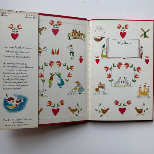 Stardust Mother Goose, 1968, Illustrated Small Children’s Hardcover Book