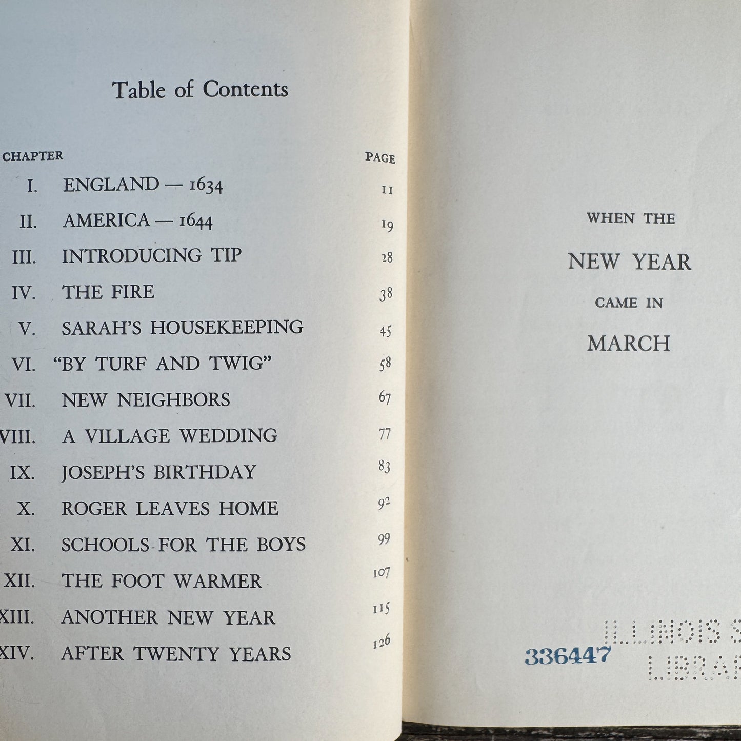 When the New Year Came in March, Dorothea Stillman, 1944