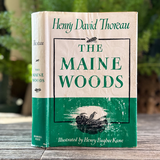 The Maine Woods, Henry David Thoreau, 1950