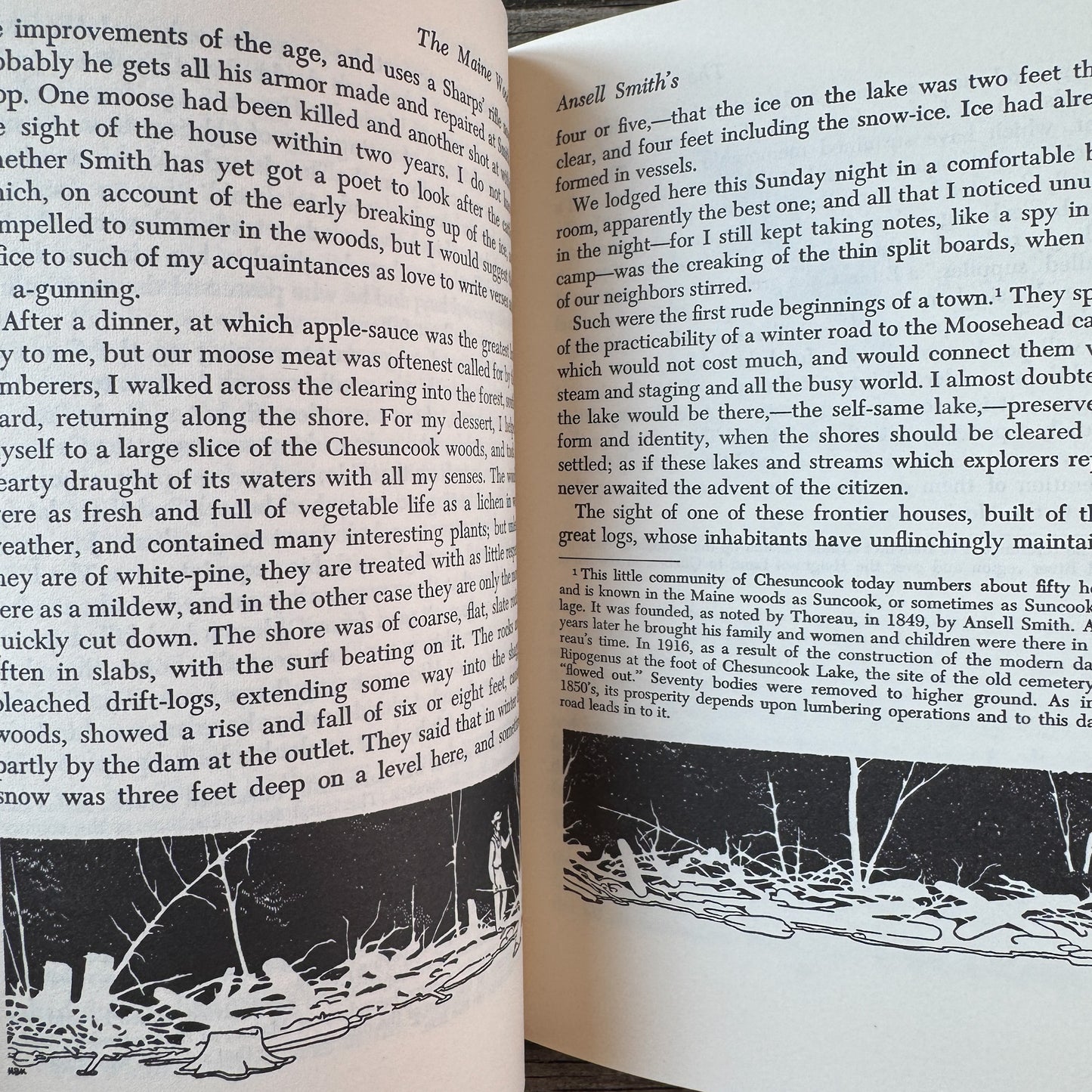 The Maine Woods, Henry David Thoreau, 1950
