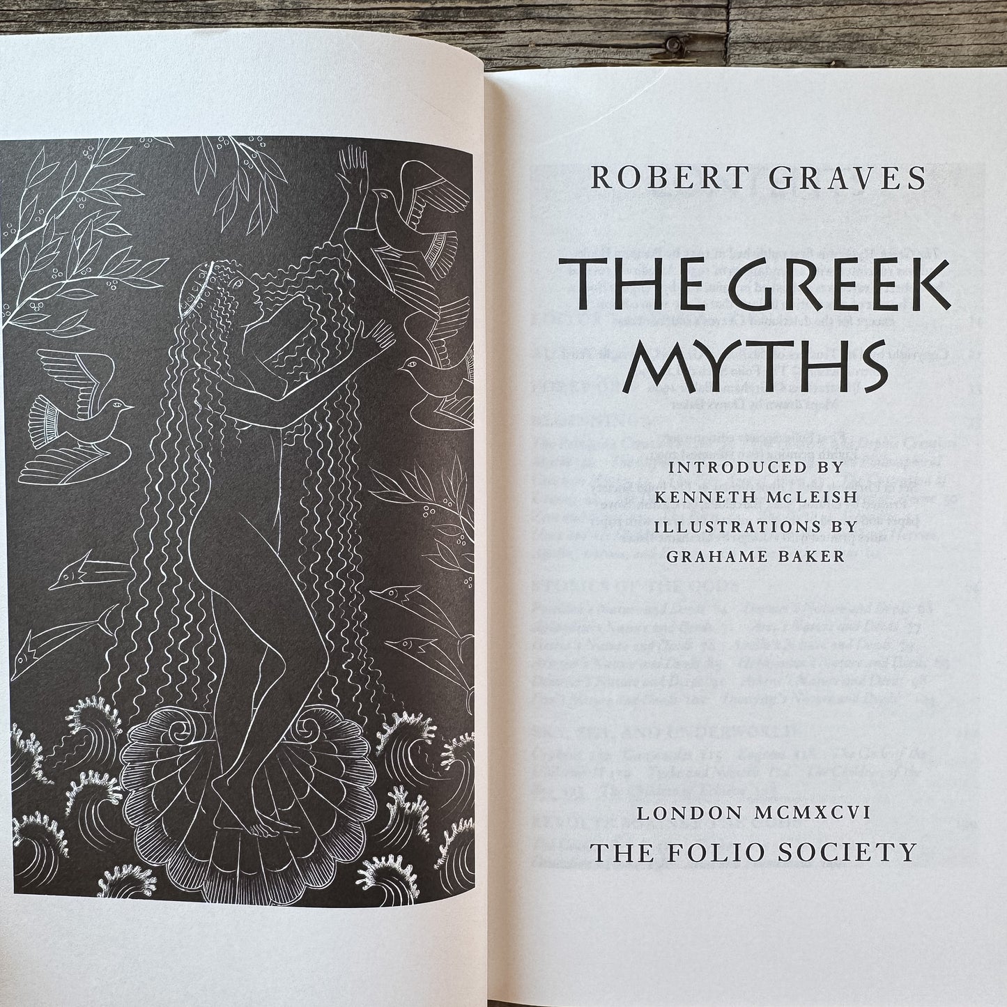 The Greek Myths, Robert Graves, 2000 Folio Society Two-Volume Edition
