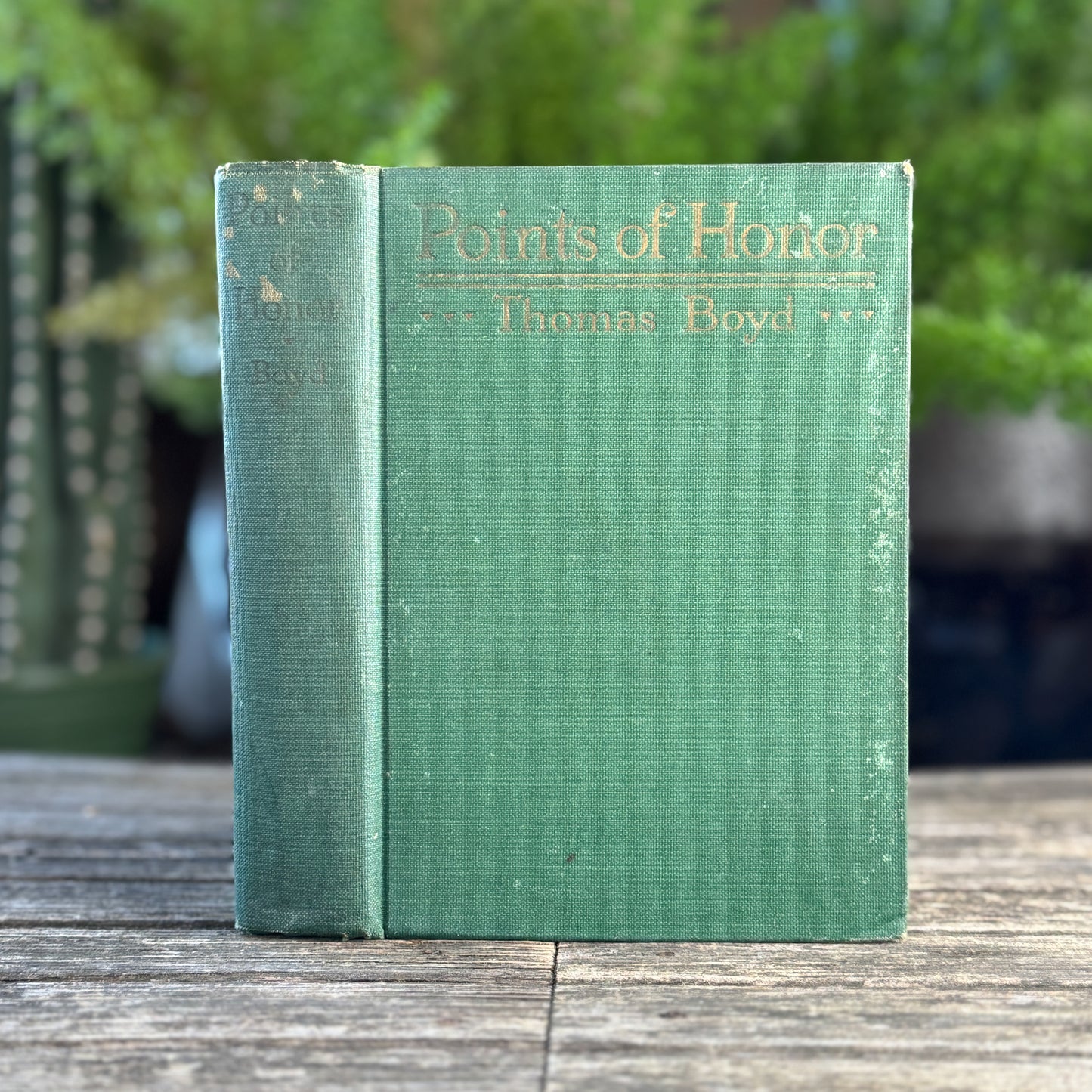 Points of Honor, Thomas Boyd, 1925, WWI Stories