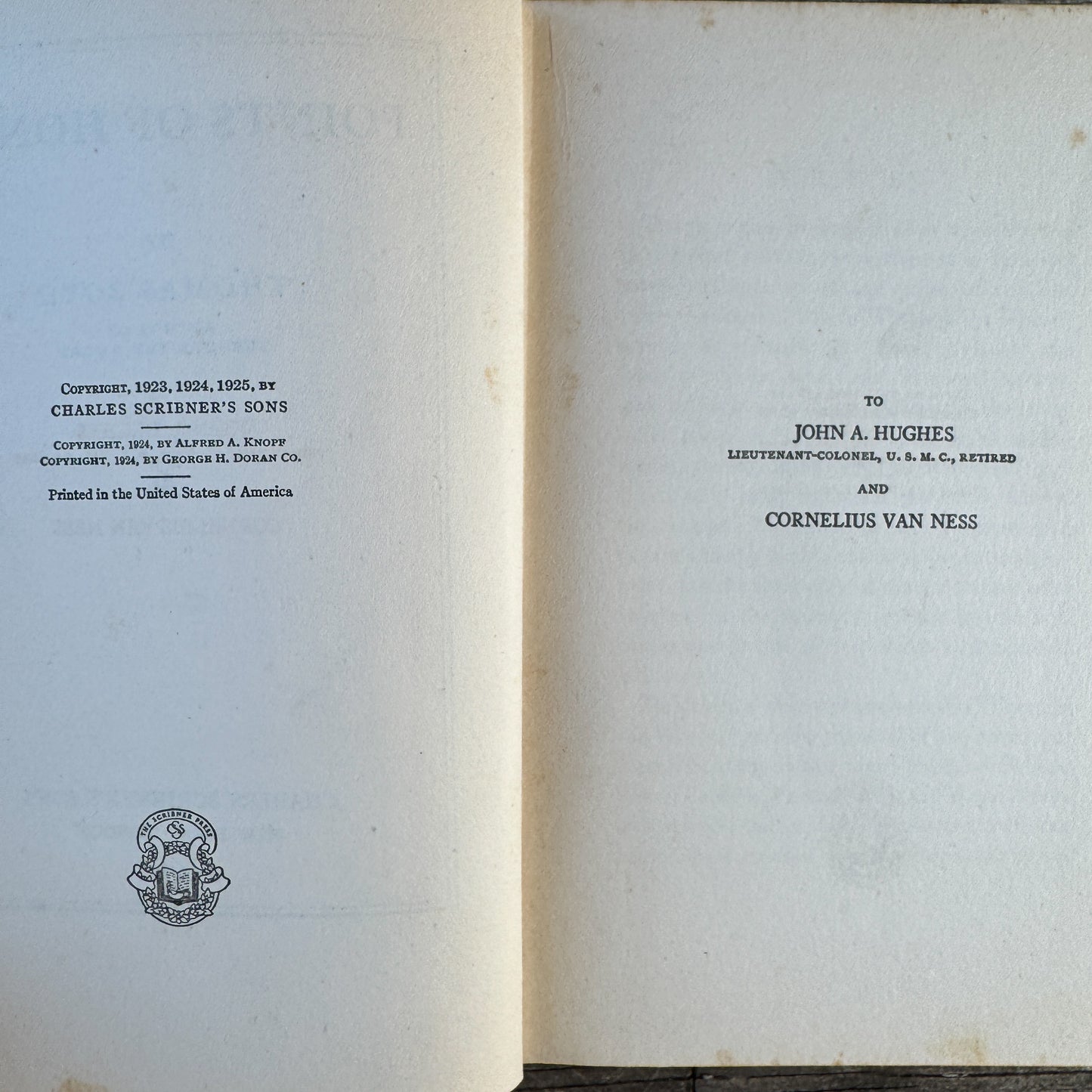 Points of Honor, Thomas Boyd, 1925, WWI Stories