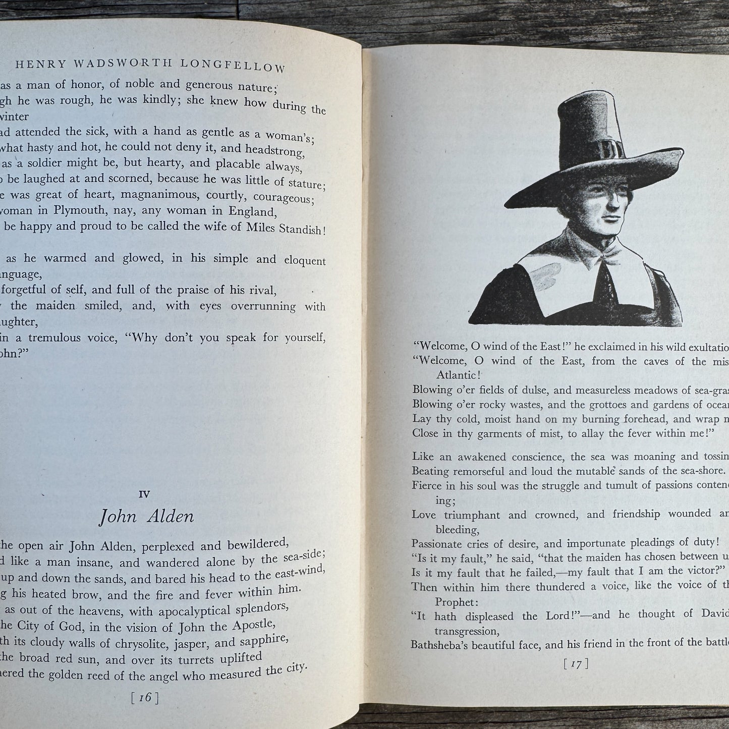 Favorite Poems of Henry Wadsworth Longfellow, 1947, Illustrated