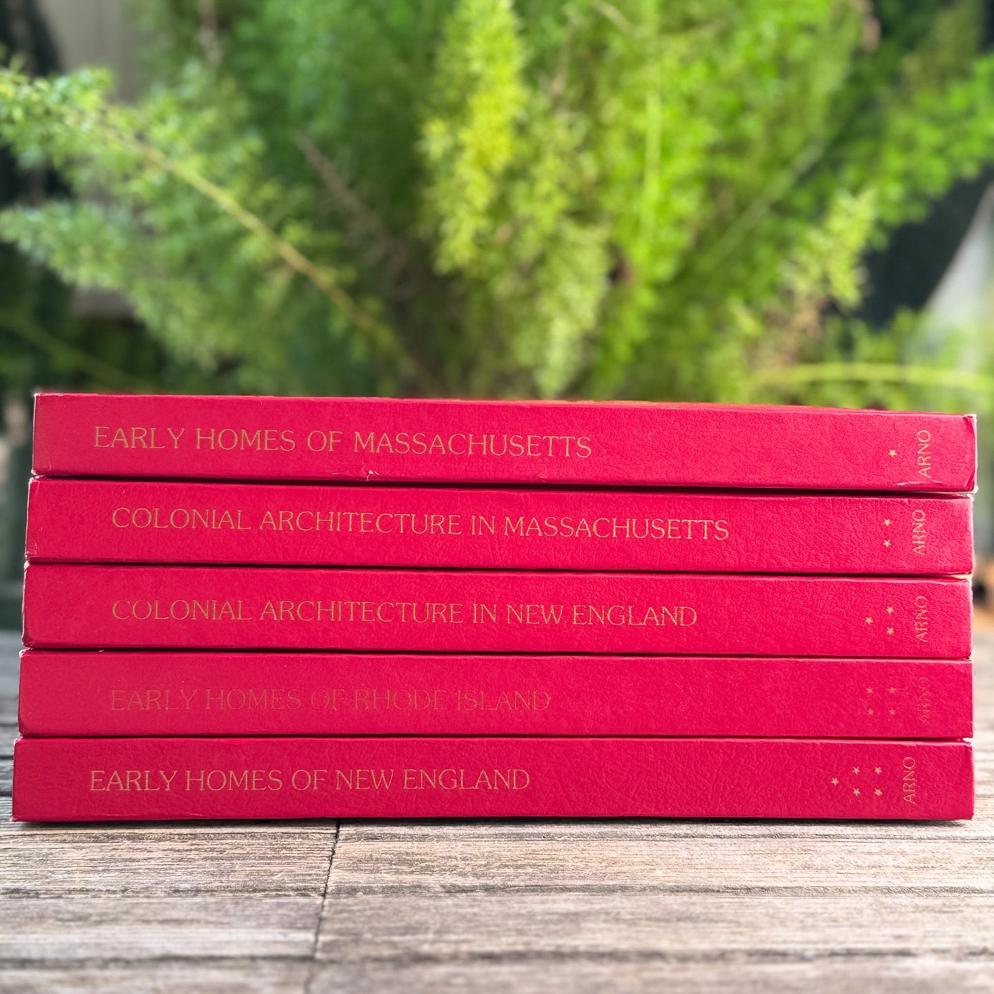 Colonial Architecture in New England, Arno Press, 1977, 5-Volume Set