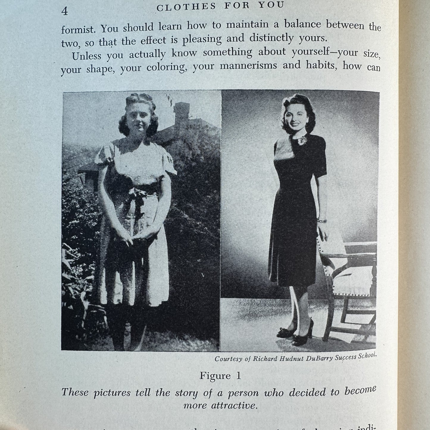 Clothes for You, 1954 Second Edition, Home Economics Textbook